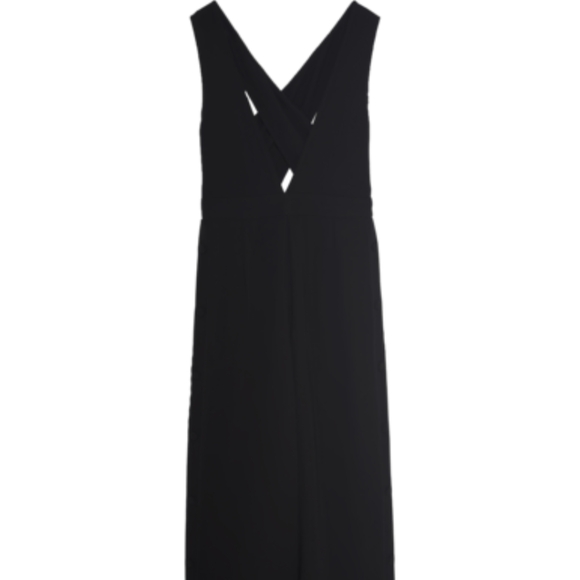 Zara JUMPSUIT with BUTTONED Straps - Picture 7 of 7